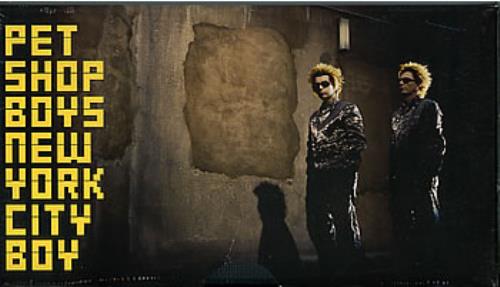 Pet Shop Boys Nyc Boy - Daytime Version video (VHS or PAL or NTSC) US PSBVINY146445