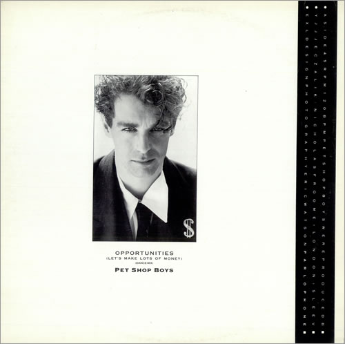 Pet Shop Boys Opportunities 12" vinyl single (12 inch record / Maxi-single) Canadian PSB12OP02740