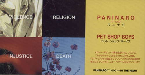 Pet Shop Boys Paninaro 3" CD single (CD3) Japanese PSBC3PA46451
