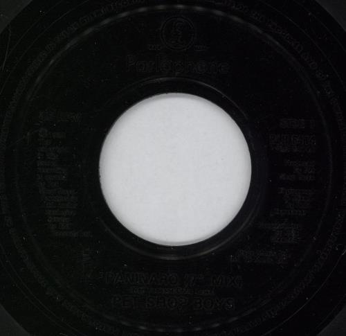 Pet Shop Boys Paninaro 7" vinyl single (7 inch record / 45) UK PSB07PA53406
