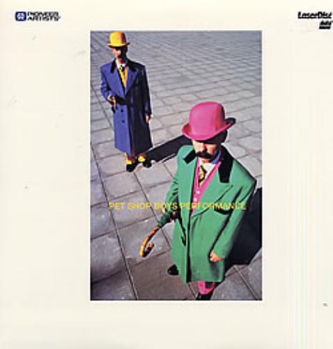 Pet Shop Boys Performance laserdisc / lazerdisc US PSBLZPE22814