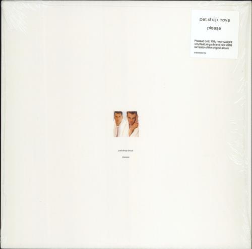Pet Shop Boys Please - 180gm Vinyl + Shrink vinyl LP album (LP record) UK PSBLPPL770726