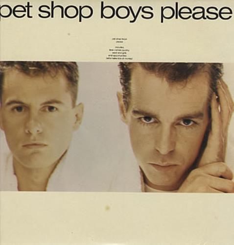 Pet Shop Boys Please vinyl LP album (LP record) Greek PSBLPPL129127