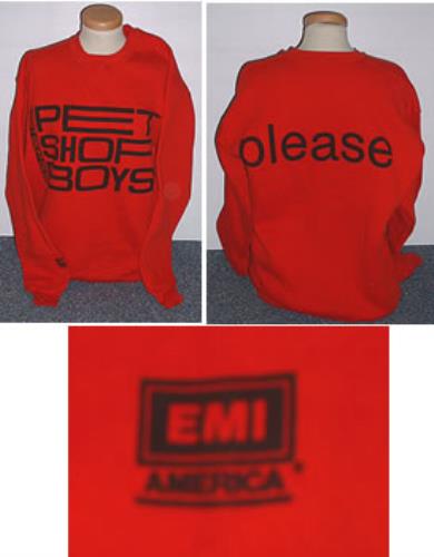 Pet Shop Boys Please clothing US PSBMCPL283906