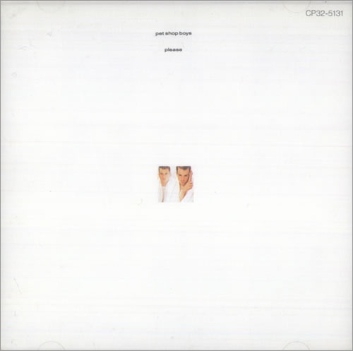 Pet Shop Boys Please CD album (CDLP) Japanese PSBCDPL533036