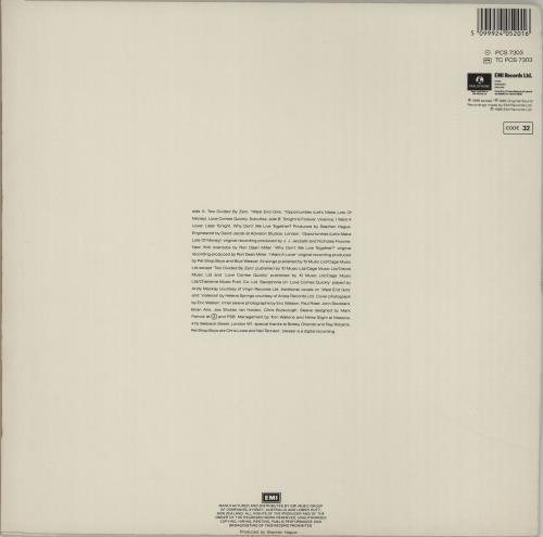 Pet Shop Boys Please vinyl LP album (LP record) New Zealand PSBLPPL657268
