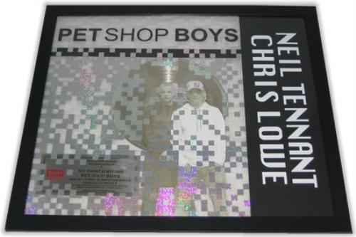 Pet Shop Boys Presentation Award award disc Mexican PSBAWPR389033