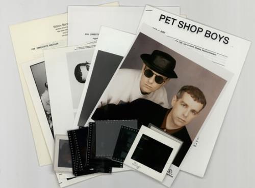 Pet Shop Boys Press Pack media press pack US PSBPPPR15683