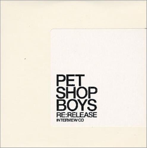 Pet Shop Boys Release - Album & Interview CD album (CDLP) UK PSBCDRE353197
