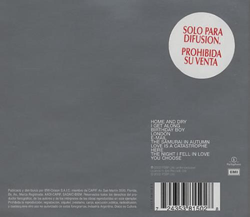 Pet Shop Boys Release CD album (CDLP) Argentinean PSBCDRE249633