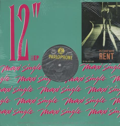 Pet Shop Boys Rent 12" vinyl single (12 inch record / Maxi-single) Philippino PSB12RE371187