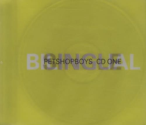Pet Shop Boys Single-Bilingual - CD One CD single (CD5 / 5") Dutch PSBC5SI457101