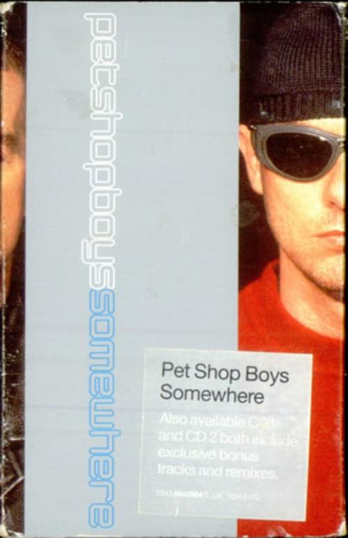 Pet Shop Boys Somewhere cassette single UK PSBCSSO88191