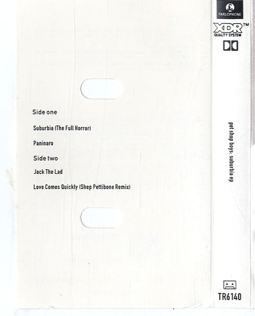 Pet Shop Boys Surburbia EP - Pair of cassettes cassette single UK PSBCMSU578402
