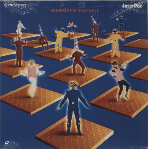 Pet Shop Boys Various laserdisc / lazerdisc Austrian PSBLZVA205822