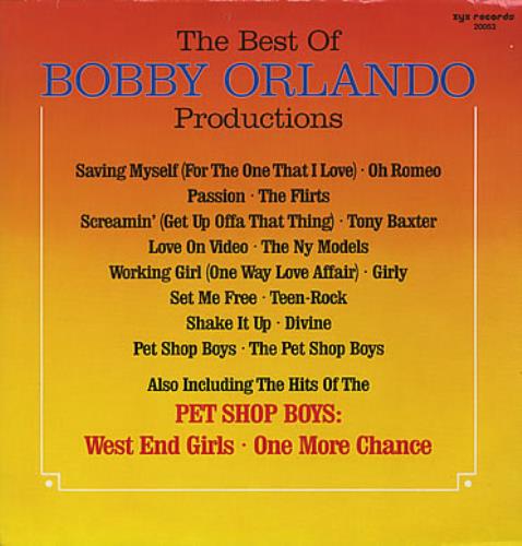 Pet Shop Boys West End Girls - Bobby 'O' Mix vinyl LP album (LP record) German PSBLPWE371498