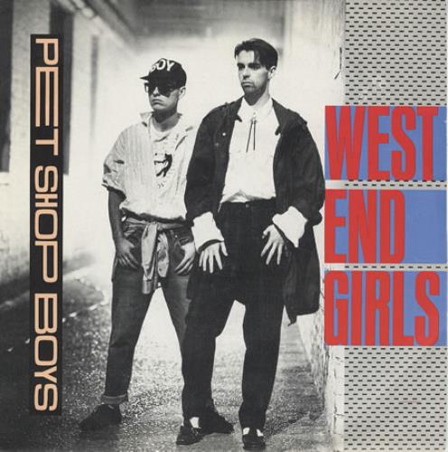 Pet Shop Boys West End Girls - Paper picture sleeve 7" vinyl single (7 inch record / 45) UK PSB07WE04066