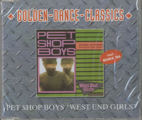 Pet Shop Boys West End Girls CD single (CD5 / 5") German PSBC5WE11701