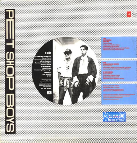 Pet Shop Boys West End Girls 12" vinyl single (12 inch record / Maxi-single) Brazilian PSB12WE235942