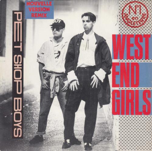 Pet Shop Boys West End Girls 7" vinyl single (7 inch record / 45) French PSB07WE04043