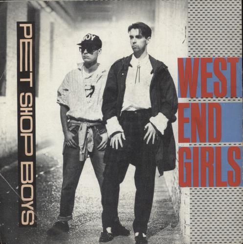 Pet Shop Boys West End Girls 7" vinyl single (7 inch record / 45) UK PSB07WE04066