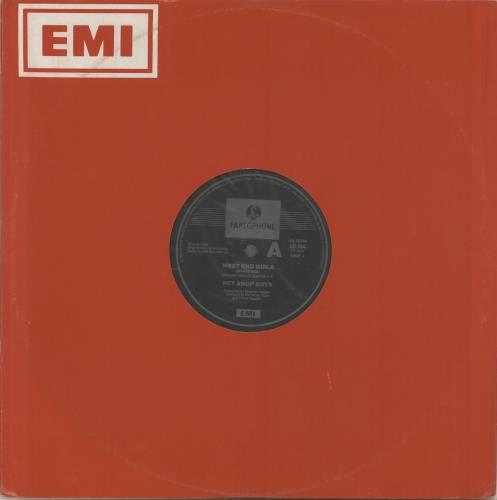 Pet Shop Boys West End Girls 12" vinyl single (12 inch record / Maxi-single) Australian PSB12WE652961