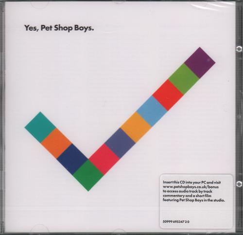 Pet Shop Boys Yes CD album (CDLP) UK PSBCDYE462642