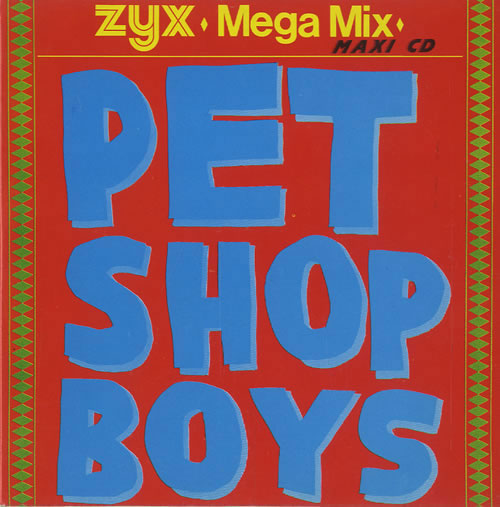 Pet Shop Boys Zyx Megamix CD single (CD5 / 5") German PSBC5ZY12976