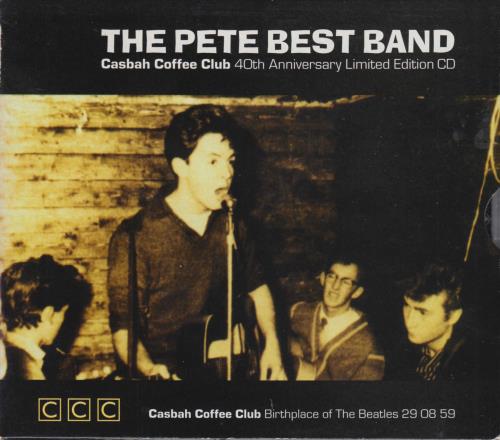 Pete Best Casbah Coffee Club - Autographed CD album (CDLP) UK P54CDCA768605