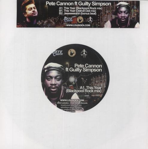 Pete Cannon This Year 7" vinyl single (7 inch record / 45) UK 8G207TH855148