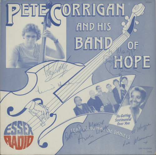 Pete Corrigan Pete Corrigan And His Band Of Hope - Autographed vinyl LP album (LP record) UK P82LPPE618293