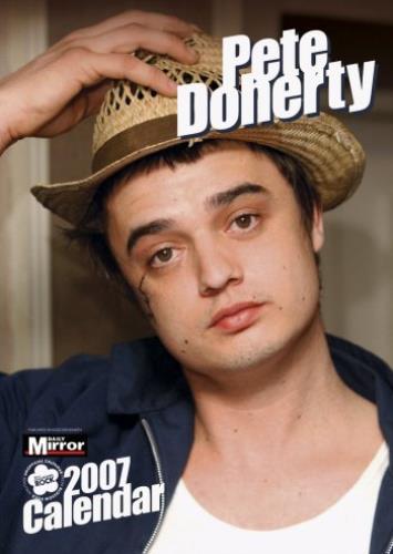 Pete Doherty Calendar 2007 calendar UK PE1CACA370881