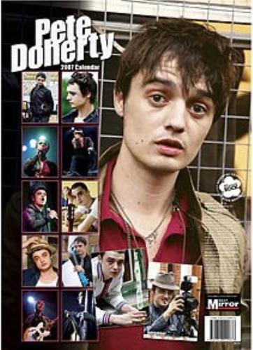 Pete Doherty Calendar 2007 calendar UK PE1CACA370881