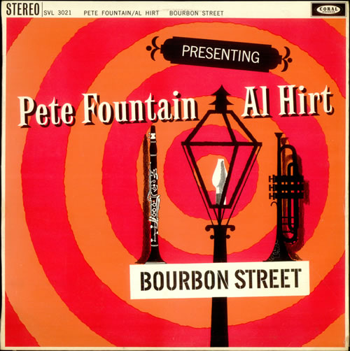 Pete Fountain Bourbon Street vinyl LP album (LP record) UK PFNLPBO529810