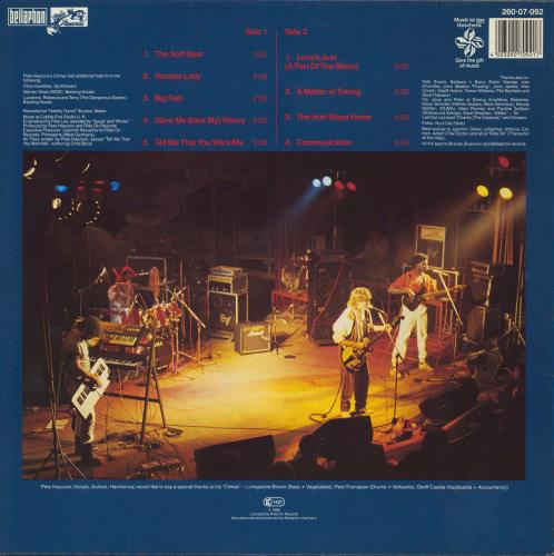 Pete Haycock The Soft Spot vinyl LP album (LP record) German 5FZLPTH804595