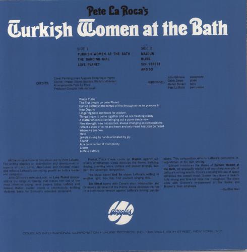 Pete La Roca Turkish Women At The Bath vinyl LP album (LP record) US 510LPTU842405