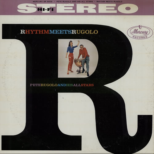 Pete Rugolo Rhythm Meets Rugolo vinyl LP album (LP record) US UGOLPRH566451
