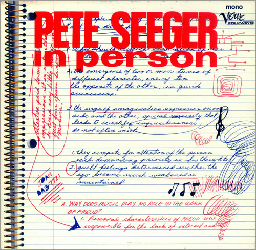 Pete Seeger In Person vinyl LP album (LP record) UK PB-LPIN451285