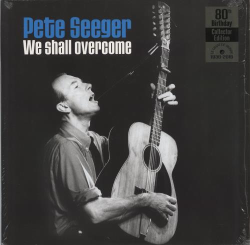 Pete Seeger We Shall Overcome 2-LP vinyl record set (Double LP Album) French PB-2LWE775671