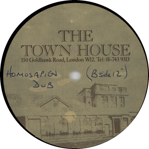 Pete Shelley Homosapien - double-sided acetate UK PLLATHO634659