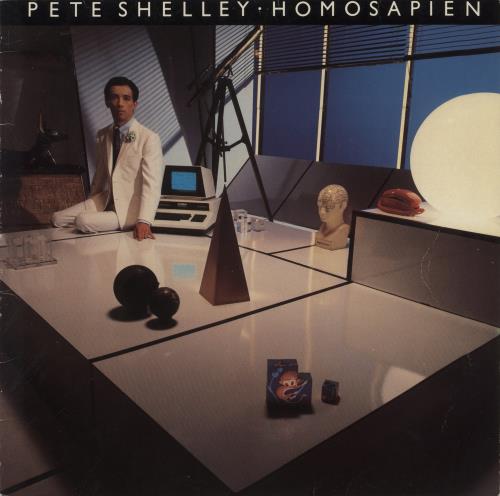 Pete Shelley Homosapien - EX vinyl LP album (LP record) UK PLLLPHO877558