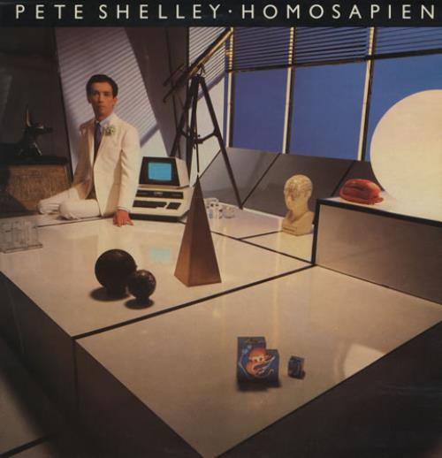 Pete Shelley Homosapien vinyl LP album (LP record) Australian PLLLPHO432995