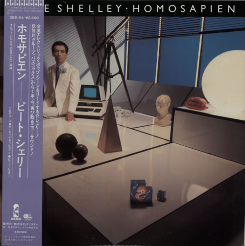 Pete Shelley Homosapien vinyl LP album (LP record) Japanese PLLLPHO596360