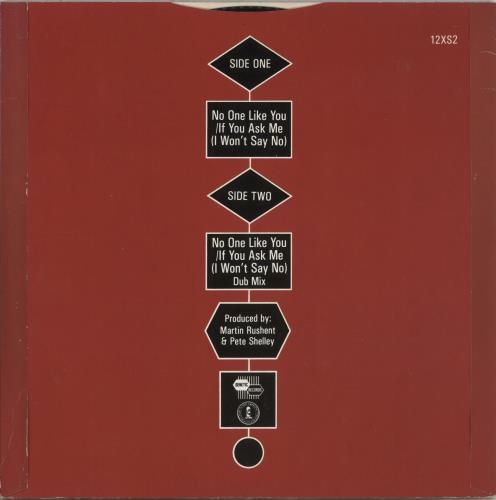Pete Shelley No One Like You 12" vinyl single (12 inch record / Maxi-single) UK PLL12NO129450