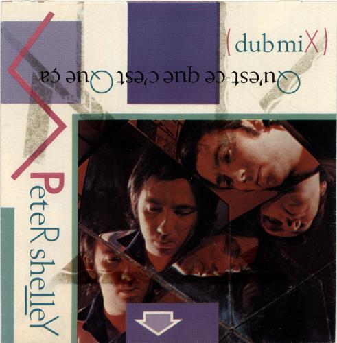 Pete Shelley Qu'Est-Ce Que C'Est Que Ca - Flexi 7" vinyl single (7 inch record / 45) UK PLL07QU337148