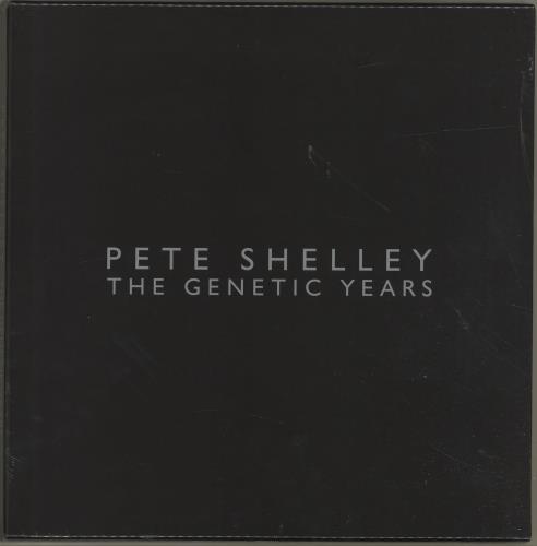 Pete Shelley The Genetic Years + Autographed Print - Sealed 3-LP vinyl record set (Triple LP Album) UK PLL3LTH698804