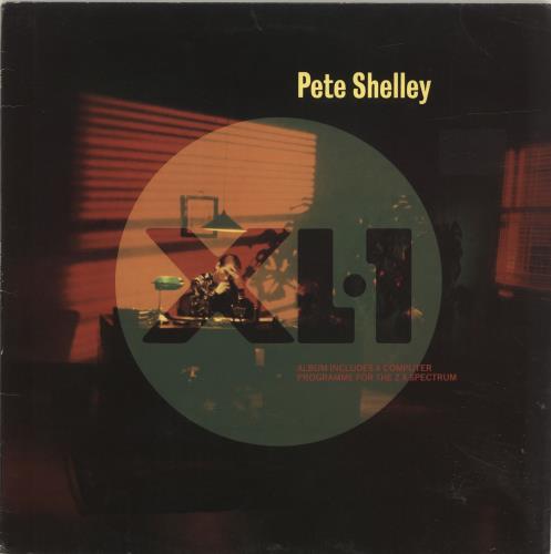 Pete Shelley XL.1 - EX vinyl LP album (LP record) UK PLLLPXL694753
