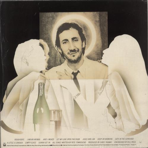 Pete Townshend Empty Glass - Shrink vinyl LP album (LP record) UK TOWLPEM874396