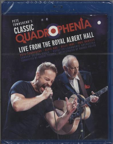 Pete Townshend Pete Townshend's Classic Quadrophenia Live From The Royal Albert Hall - Sealed Blu Ray DVD UK TOWBRPE876536