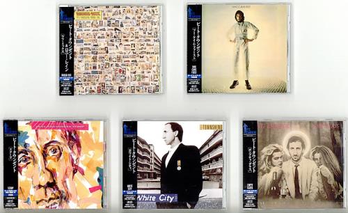 Pete Townshend Quantity Of Japanese Promo Sample CD Albums 5-CD album set Japanese TOW5CQU475507